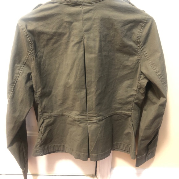 H&M olive green women’s size 10 khaki jacket - Picture 2 of 3
